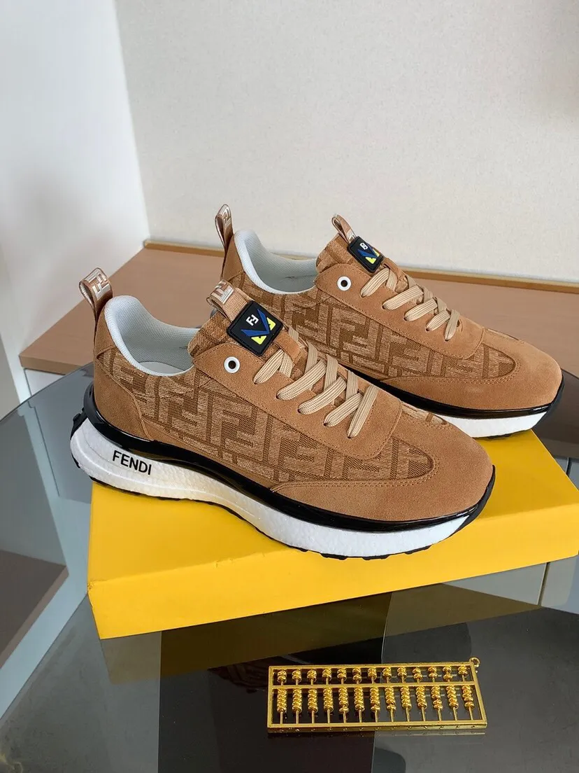 Factory price 442 (fendi) New style casual 👊🏻 upper 🇮🇹 imported cowhide fabric 🇩🇪 lining imported breathable mesh lining. The original outsole is molded to reflect the identity of every man, and the upper foot is stable and elegant🚶🏻🚶🏻High-end customized original version📯No matter the wind or rain, the shoe last remains unchanged and can withstand the verification of time🔍️,🔵 Size: 38-44